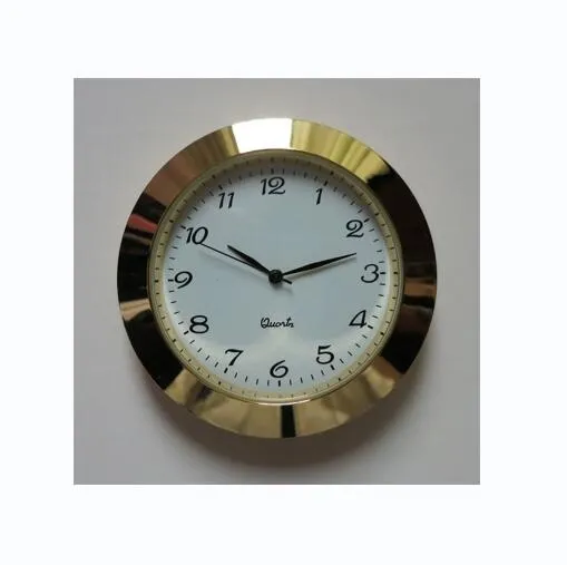 DIY Luxury Size 50mm Gold Frame Clock Insert1