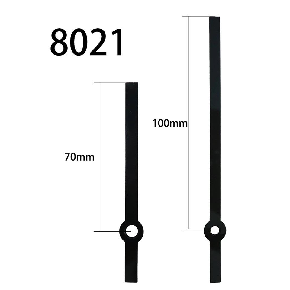Óramutató No.8021 Fekete óra és perc